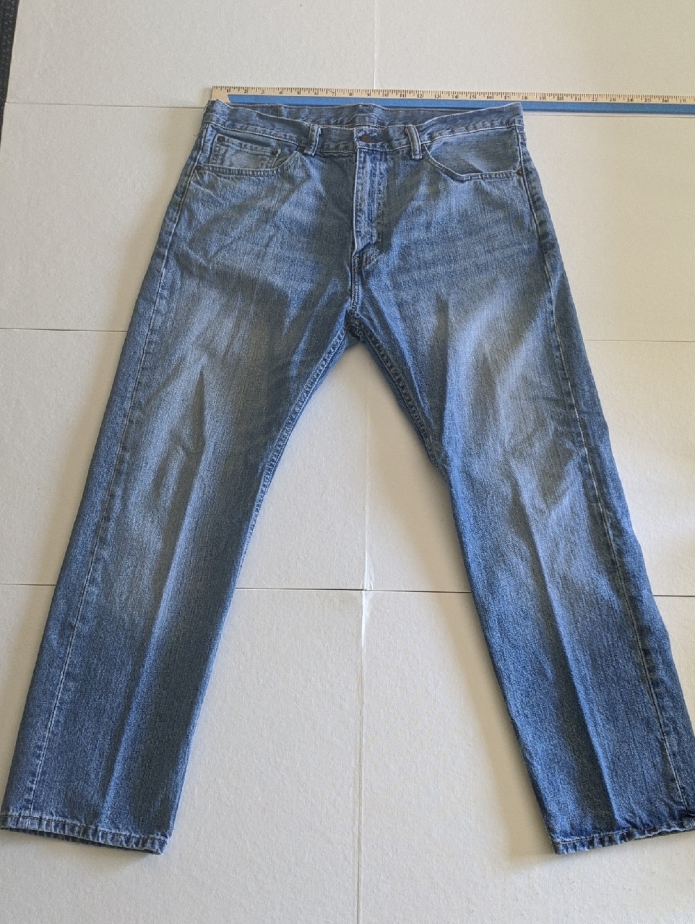 Levi Strauss 505 Classic Men's Blue Jeans 36x30